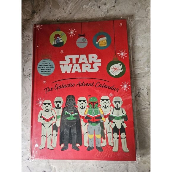 Star Wars: The Galactic Advent Calendar: 25 Days of Surprises With Booklets,... - Picture 1 of 2